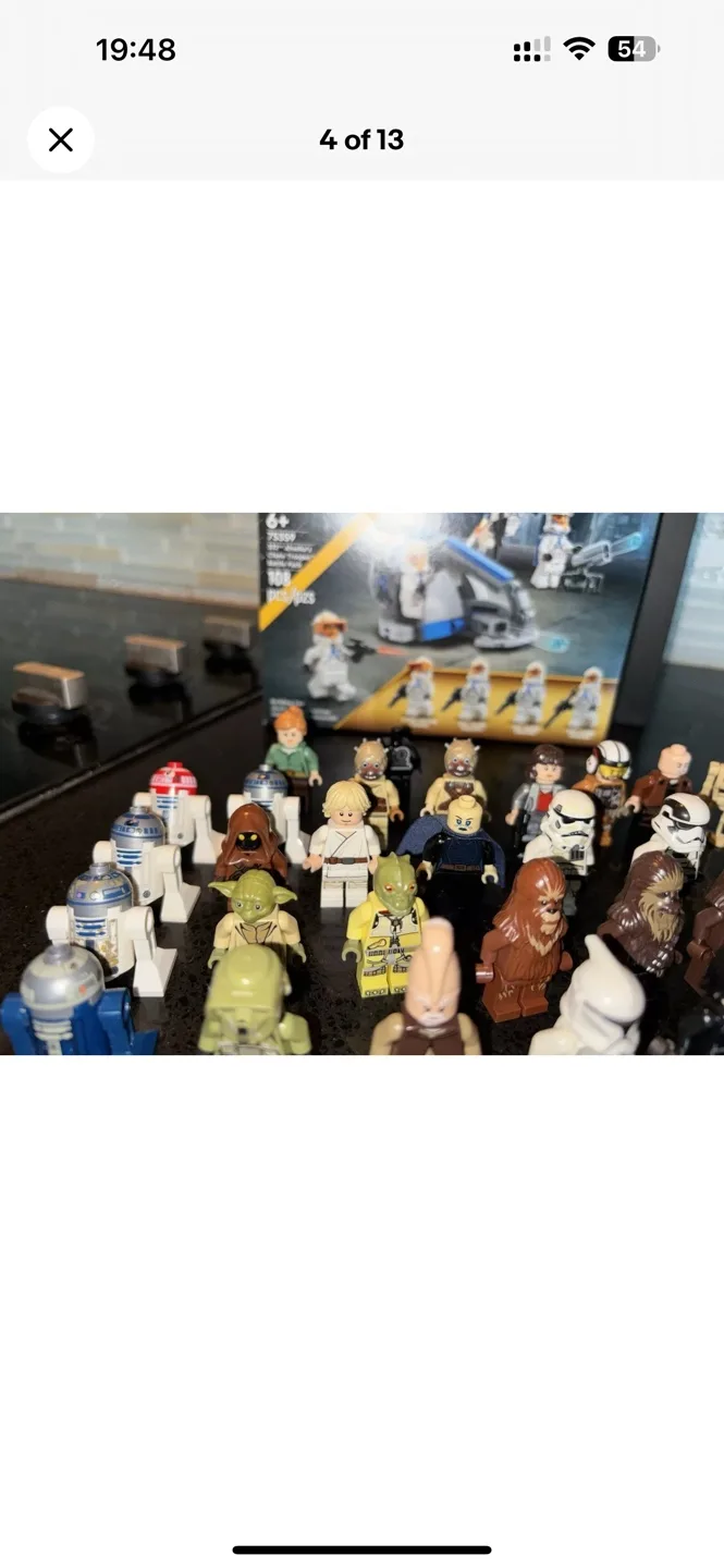 LEGO Star Wars RARE OLD Minifigures x35 image indicator(6)