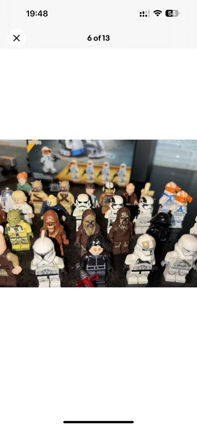 LEGO Star Wars RARE OLD Minifigures x35 image indicator(3)