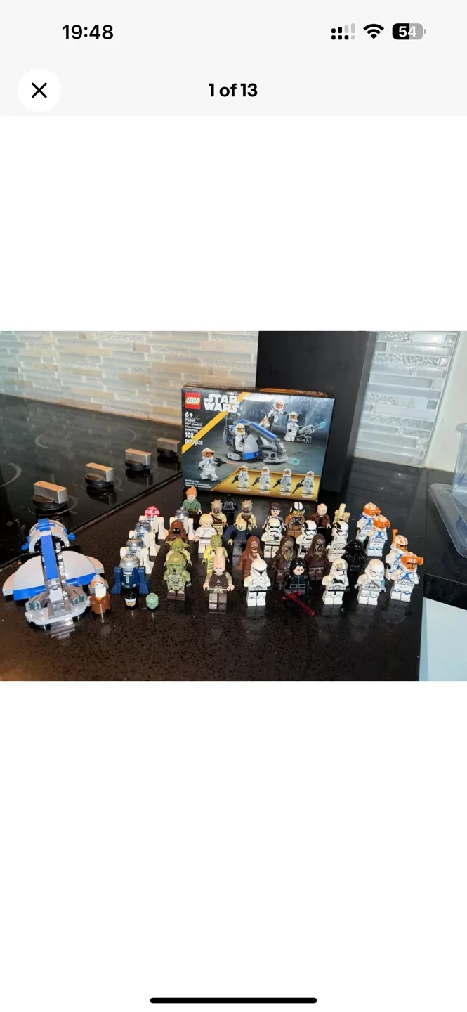 LEGO Star Wars RARE OLD Minifigures x35 image indicator(10)