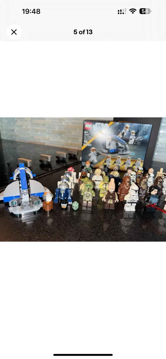 LEGO Star Wars RARE OLD Minifigures x35 image indicator(7)