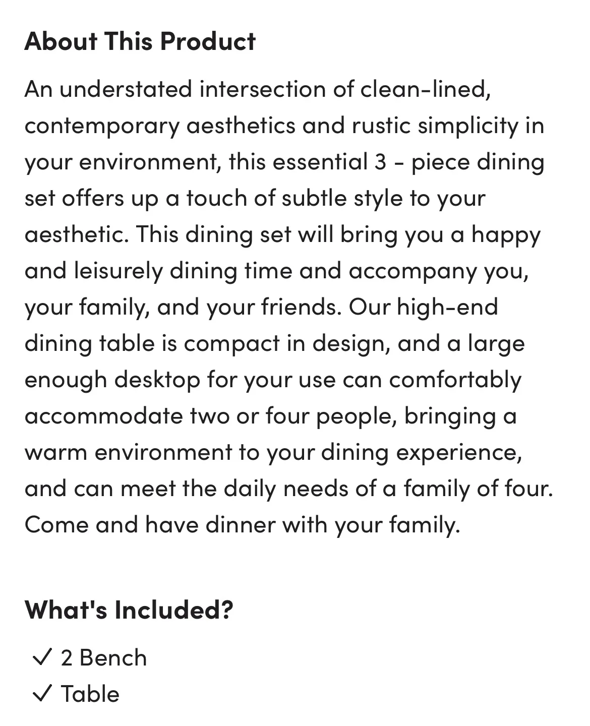 🍓BRAND NEW! 3 Piece Marble Dining Set w/leather seats FREE Gift image indicator(4)