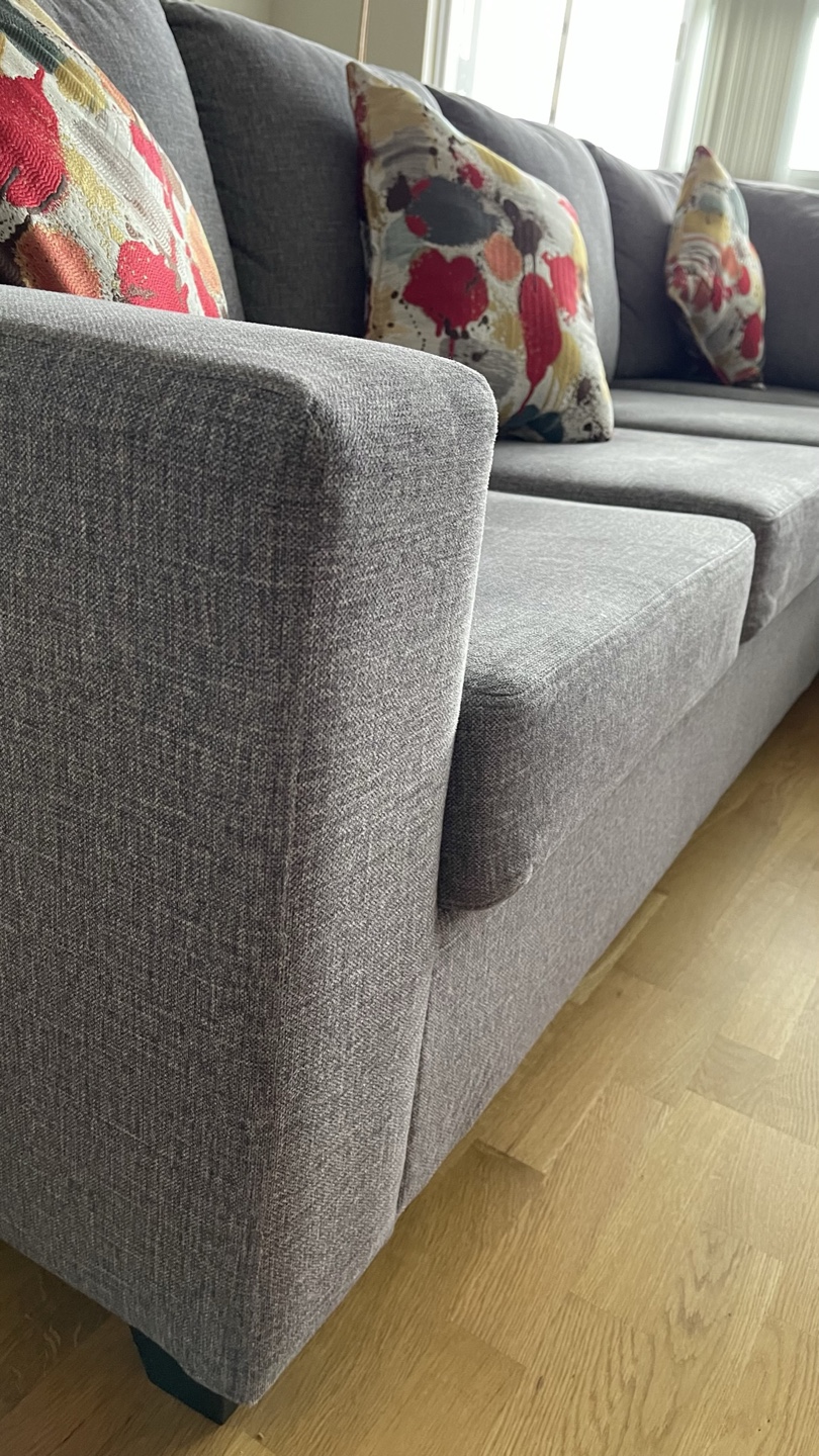 Grey Sectional Sofa - photo 3