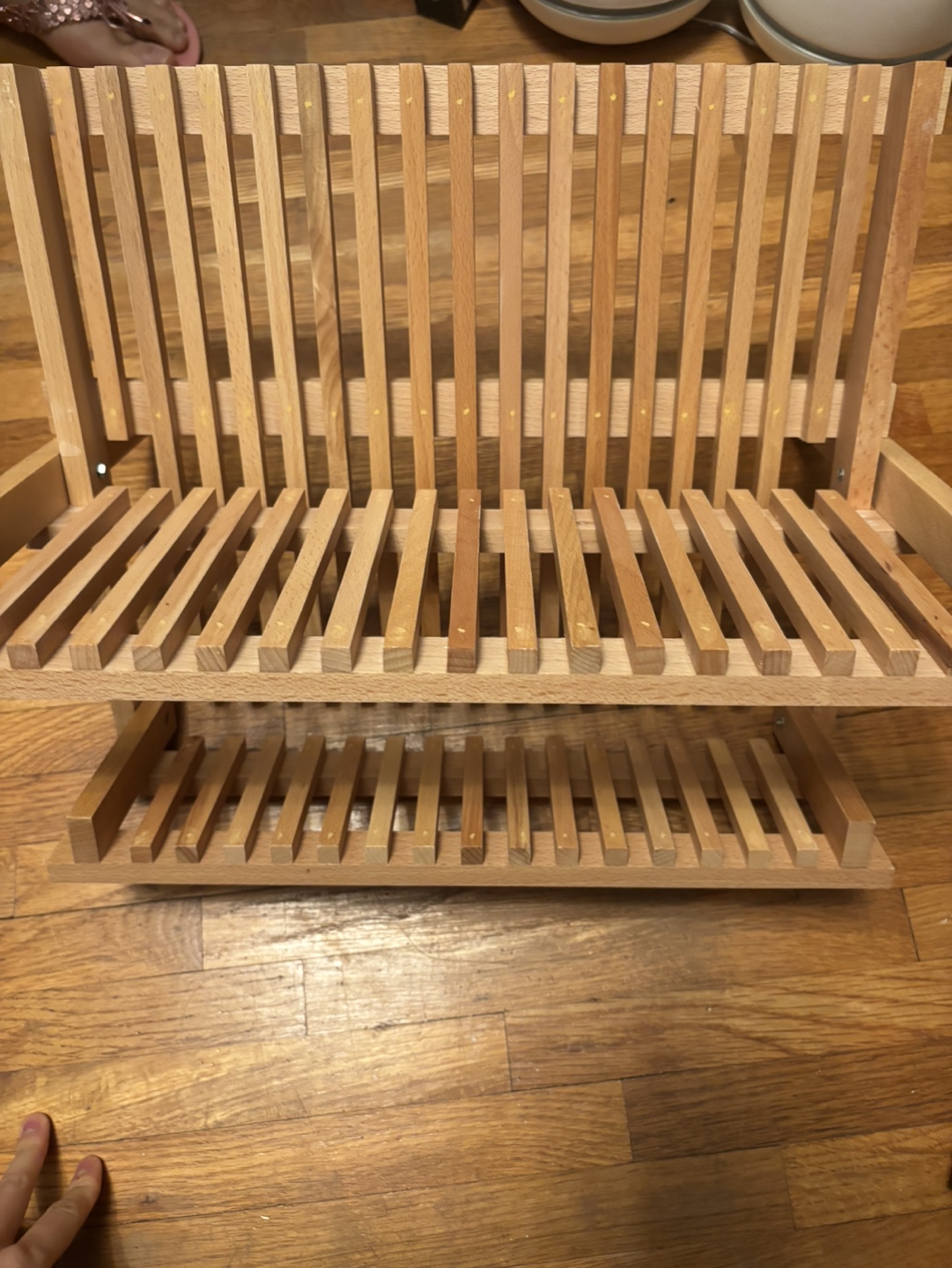 Wooden Dish Drying Rack