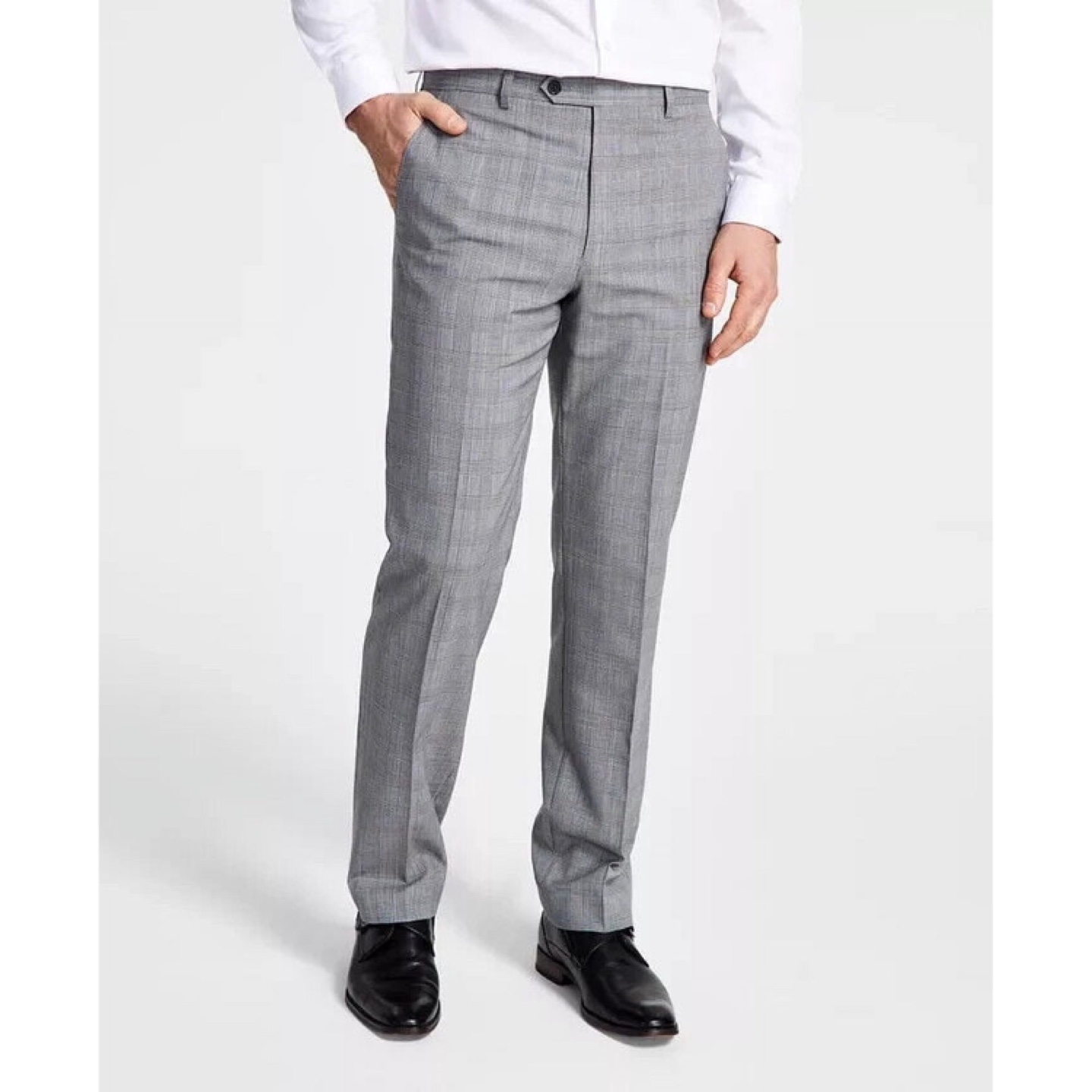 NEW Lauren Ralph Classic Fit Pants - Light Grey - Size 38W x 34L