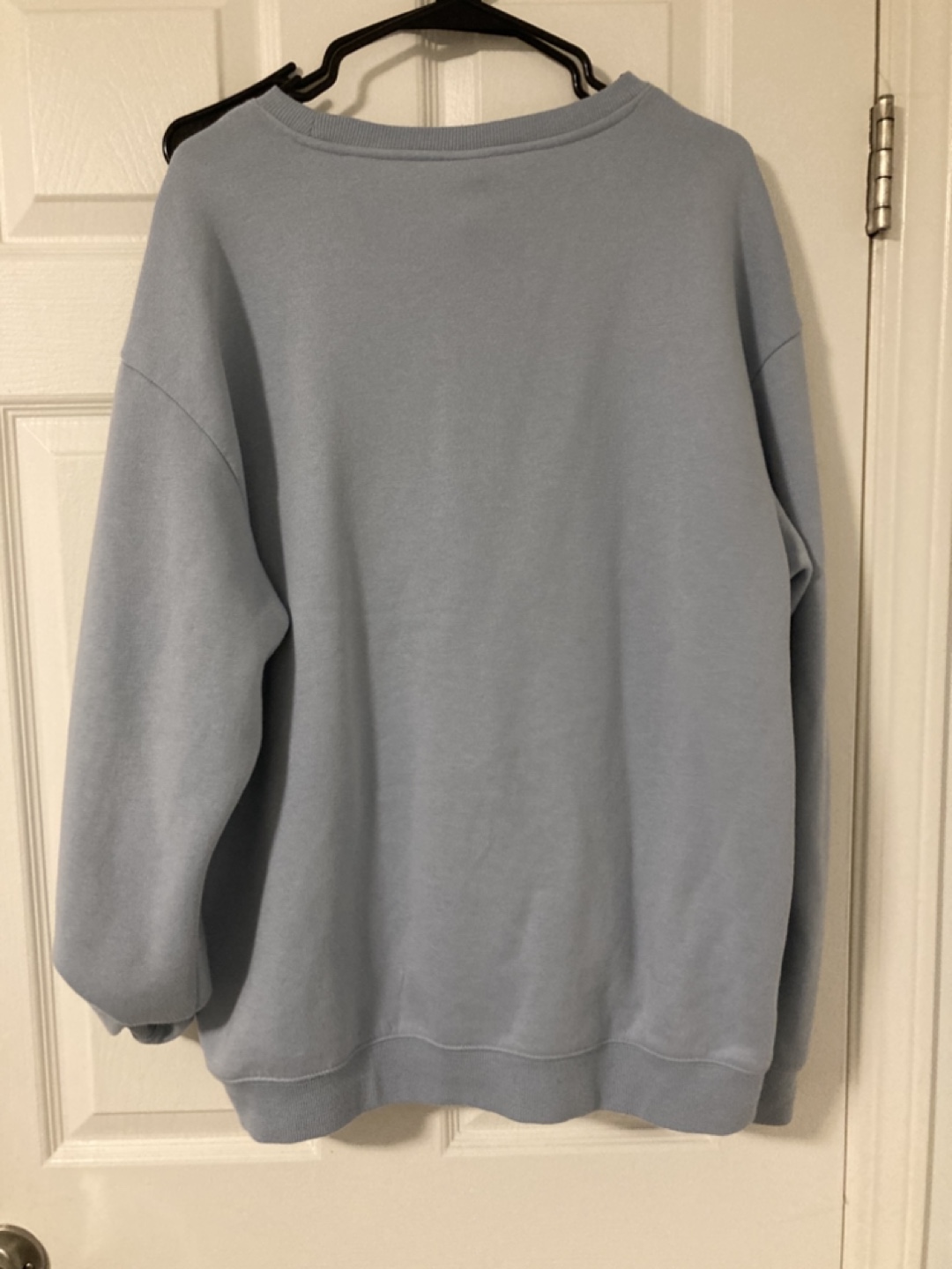Blue Fleece Crew Neck Sweatshirt - photo 3