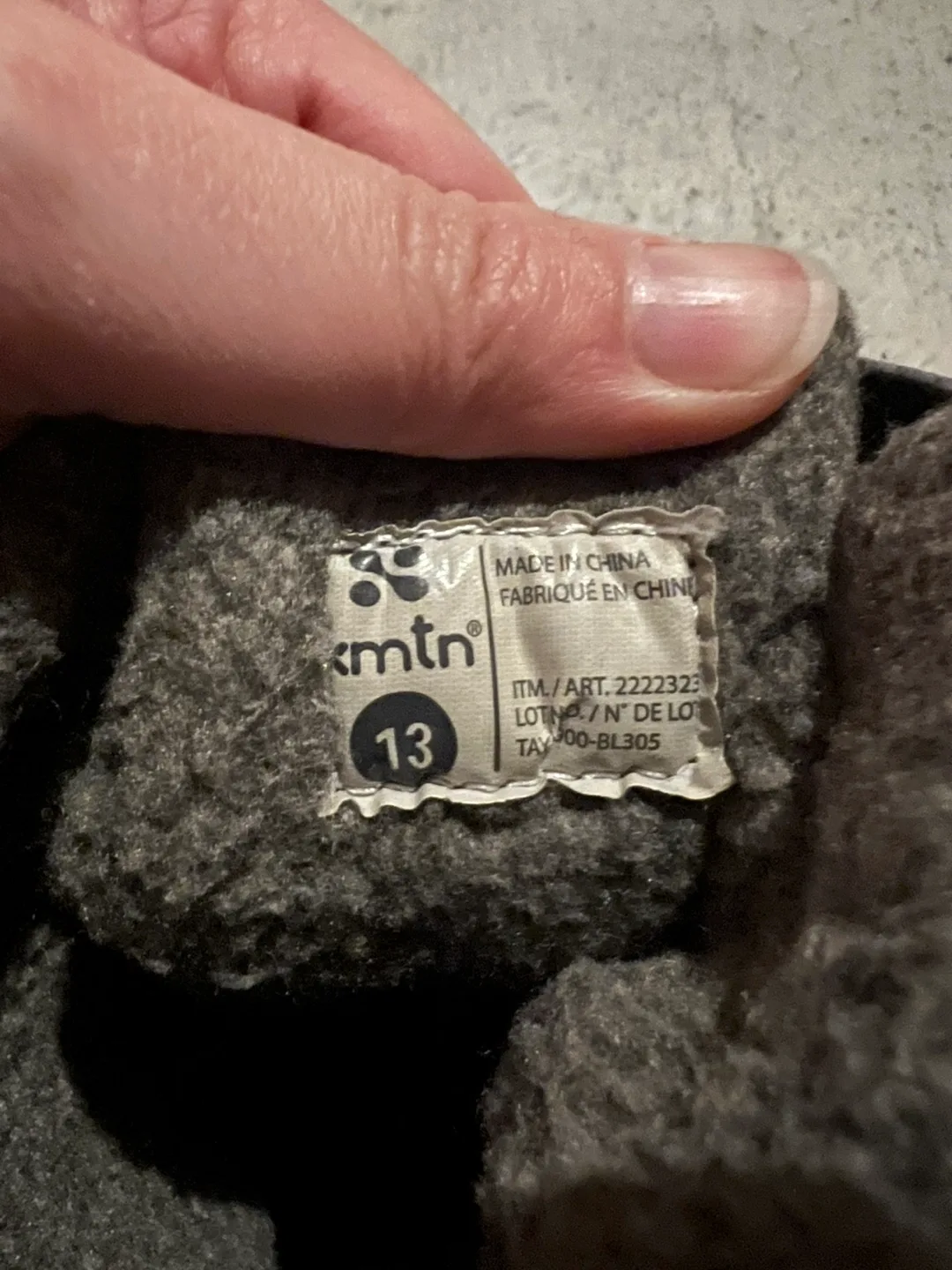 xmtn Kids Winter Boots Size 13 image indicator(3)