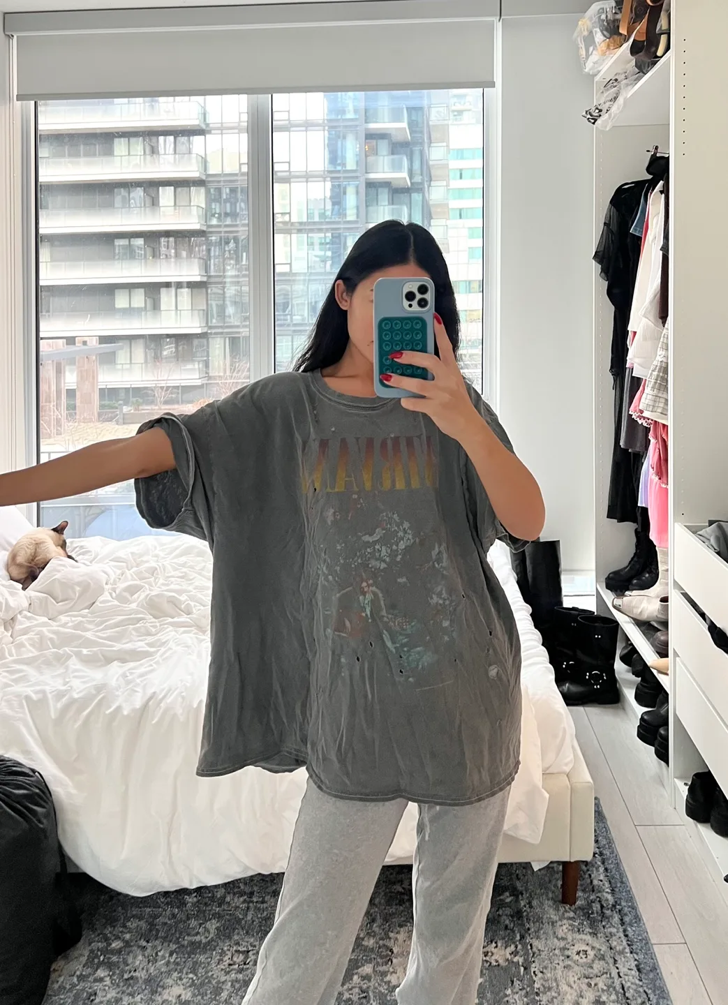 URBAN OUTFITTERS NIRVANA t-shirt - one size thumbnail
