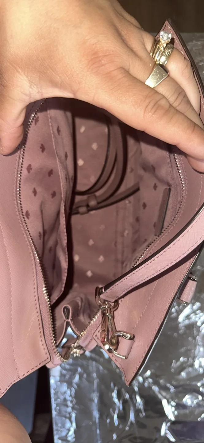 Kate Spade Pink Handbag image indicator(3)