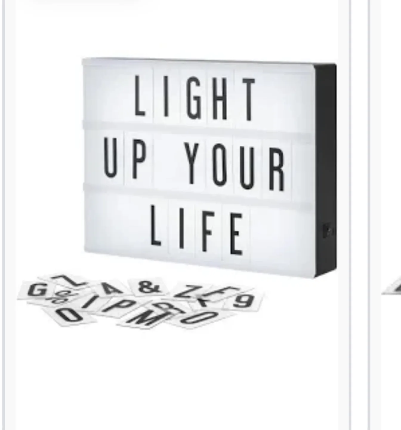 Light Up Letter Board thumbnail
