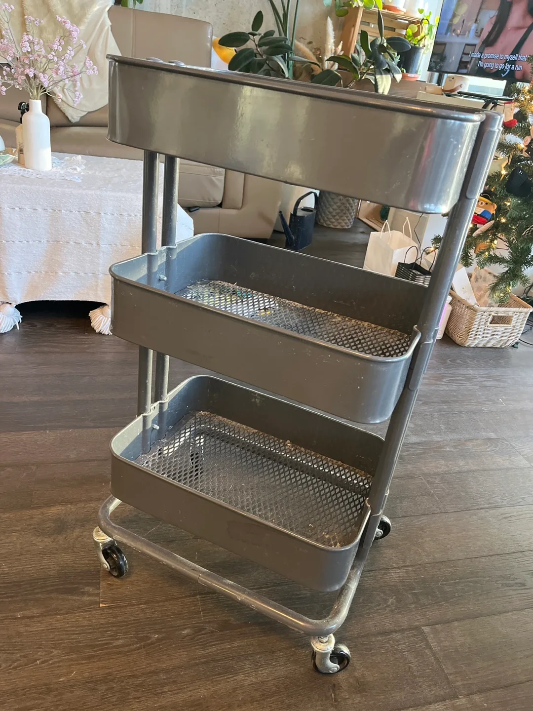 Three-Tier Rolling Cart ikea thumbnail