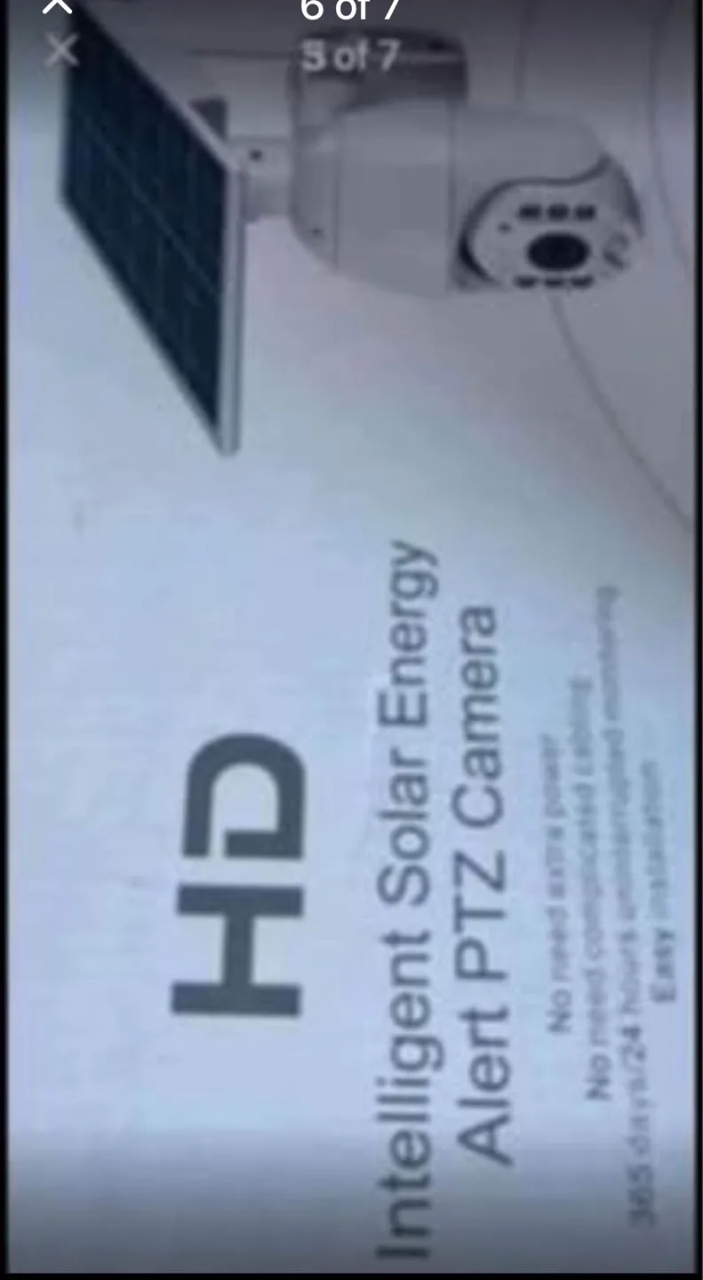 Wireless Solar Powered Security Camera image indicator(6)