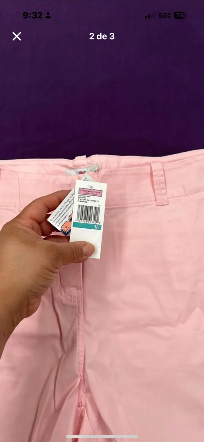 Vineyards Tilly's Pink Shorts Size 16 image indicator(2)