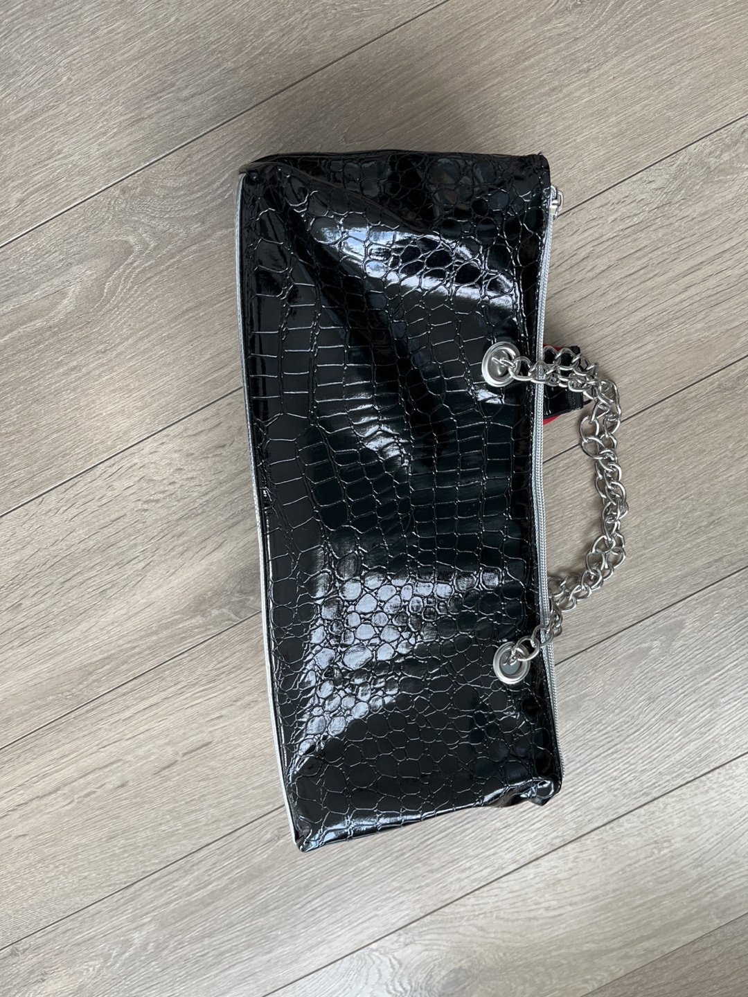 Brand New w Tags Croc style bag and wine bottle stopper