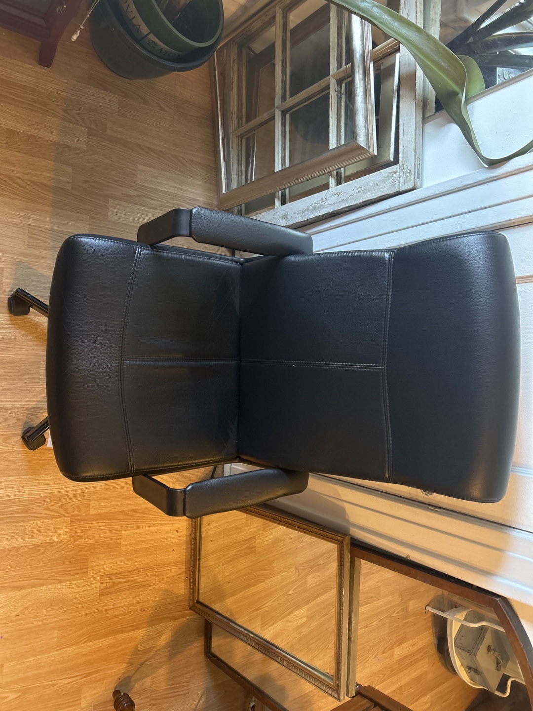 IKEA Millberget Black Office Chair with Wheels - photo 4
