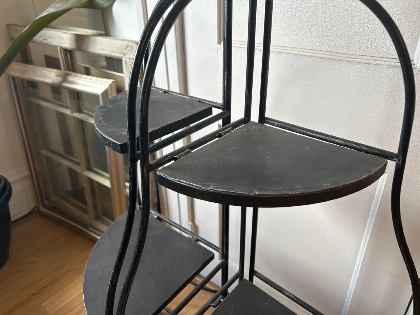 Set of Ornate Metal Plant Stands image indicator(4)