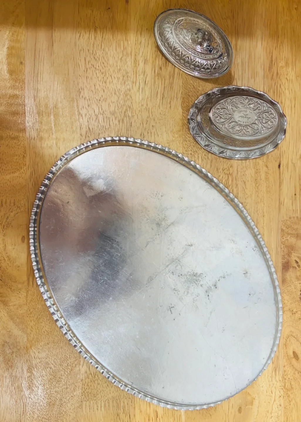Silver Serving Tray image indicator(3)