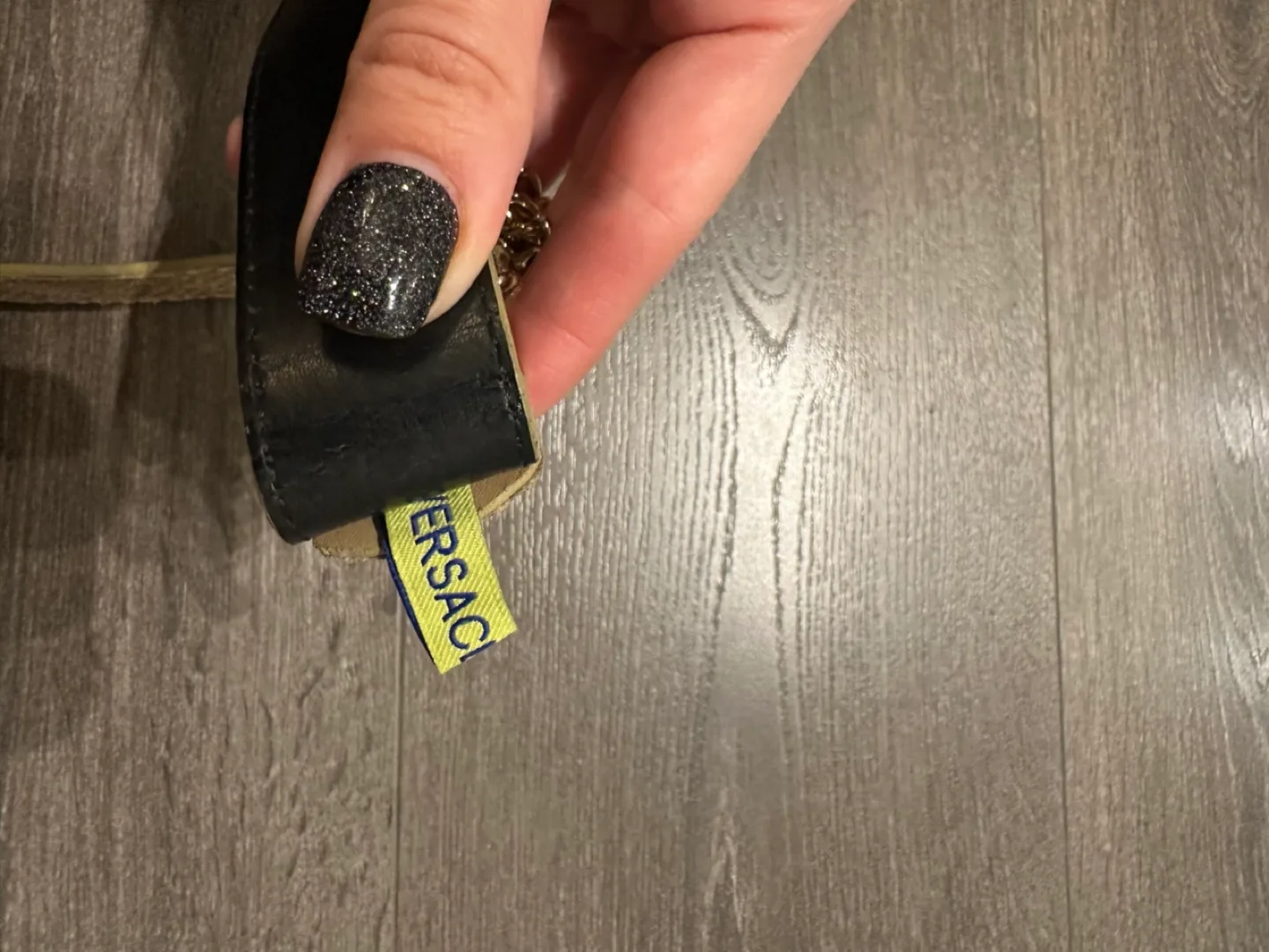 Versace Jeans Belt Gold 90 cm leather mix image indicator(7)