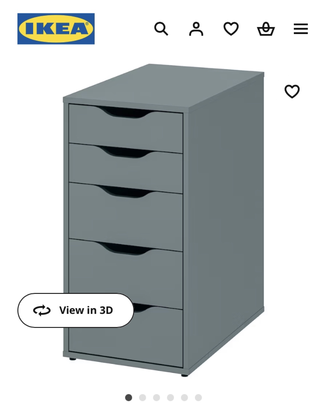 IKEA Alex Drawer Unit - photo 5