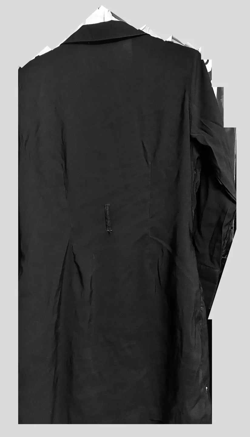 Black Tape Button Up Dress image indicator(3)