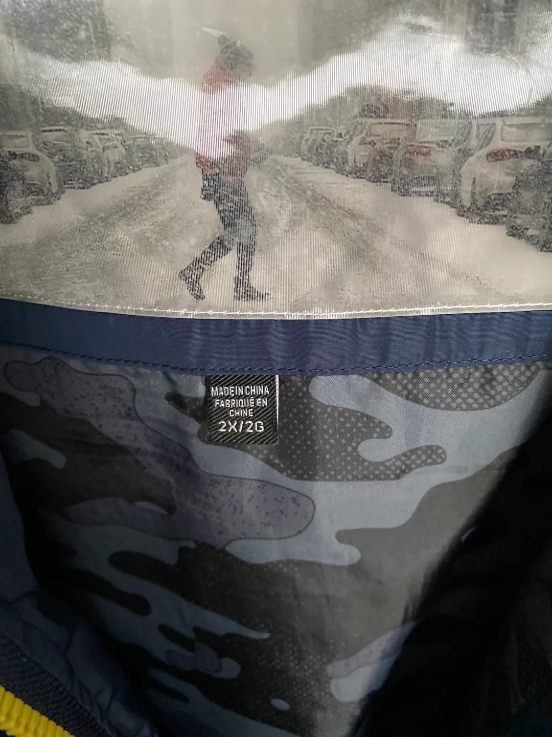 Blue Puffer Vest with Sherpa Lining image indicator(2)