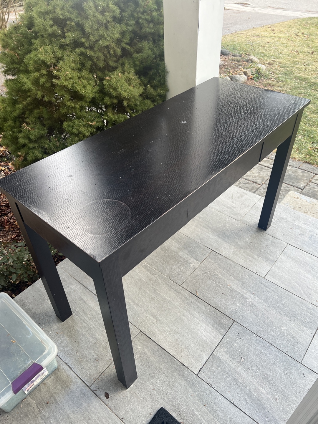 Black Console Table