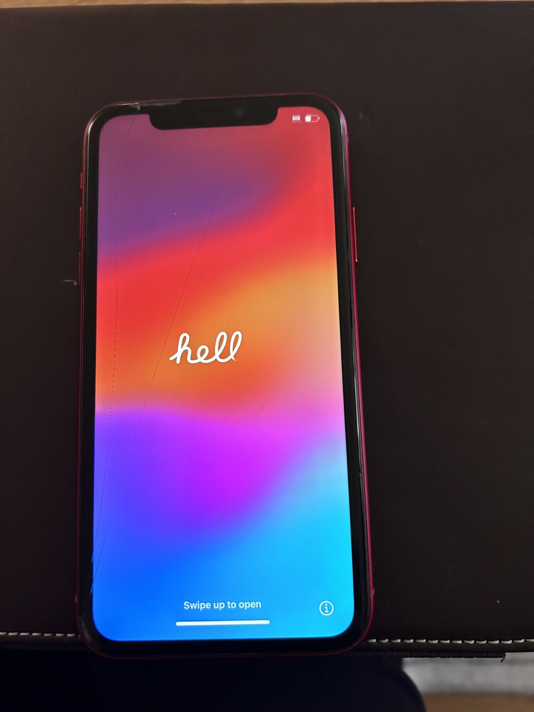 iPhone 11 - (PRODUCT)RED - 64GB - Used - photo 4