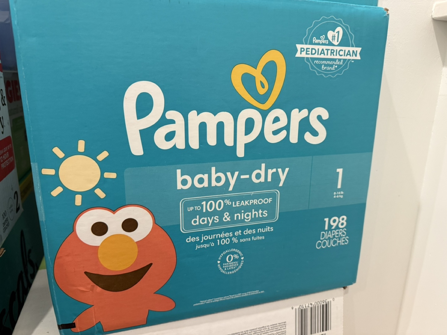 Pampers Baby-Dry Size 1 Diapers