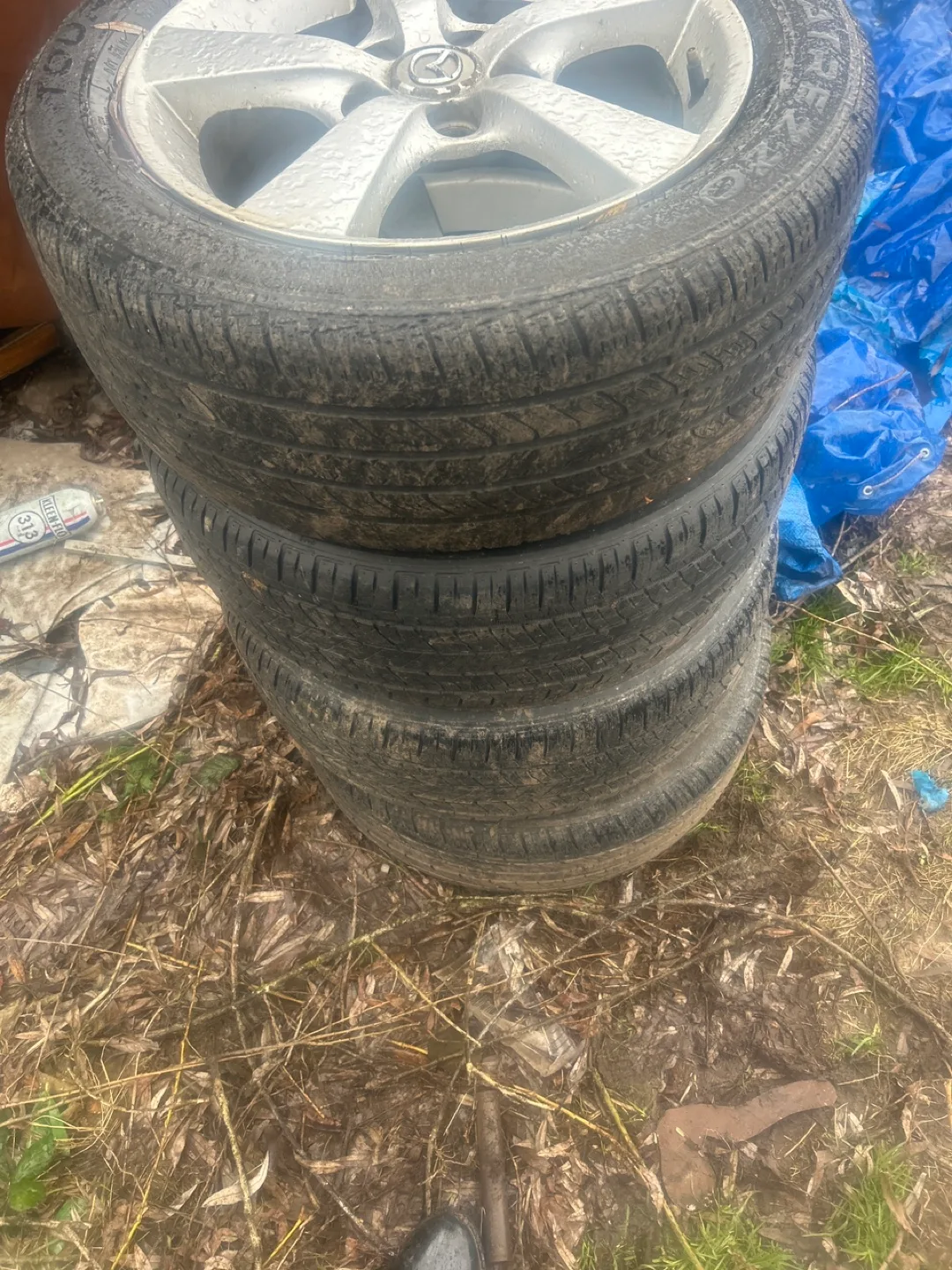 Set of 4 Mazda Wheels and Tires image indicator(2)