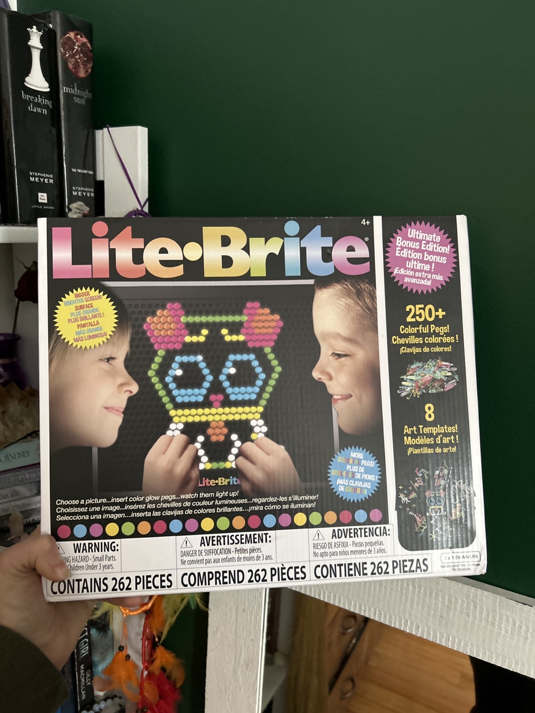 Lite-Brite with 250+ Pegs