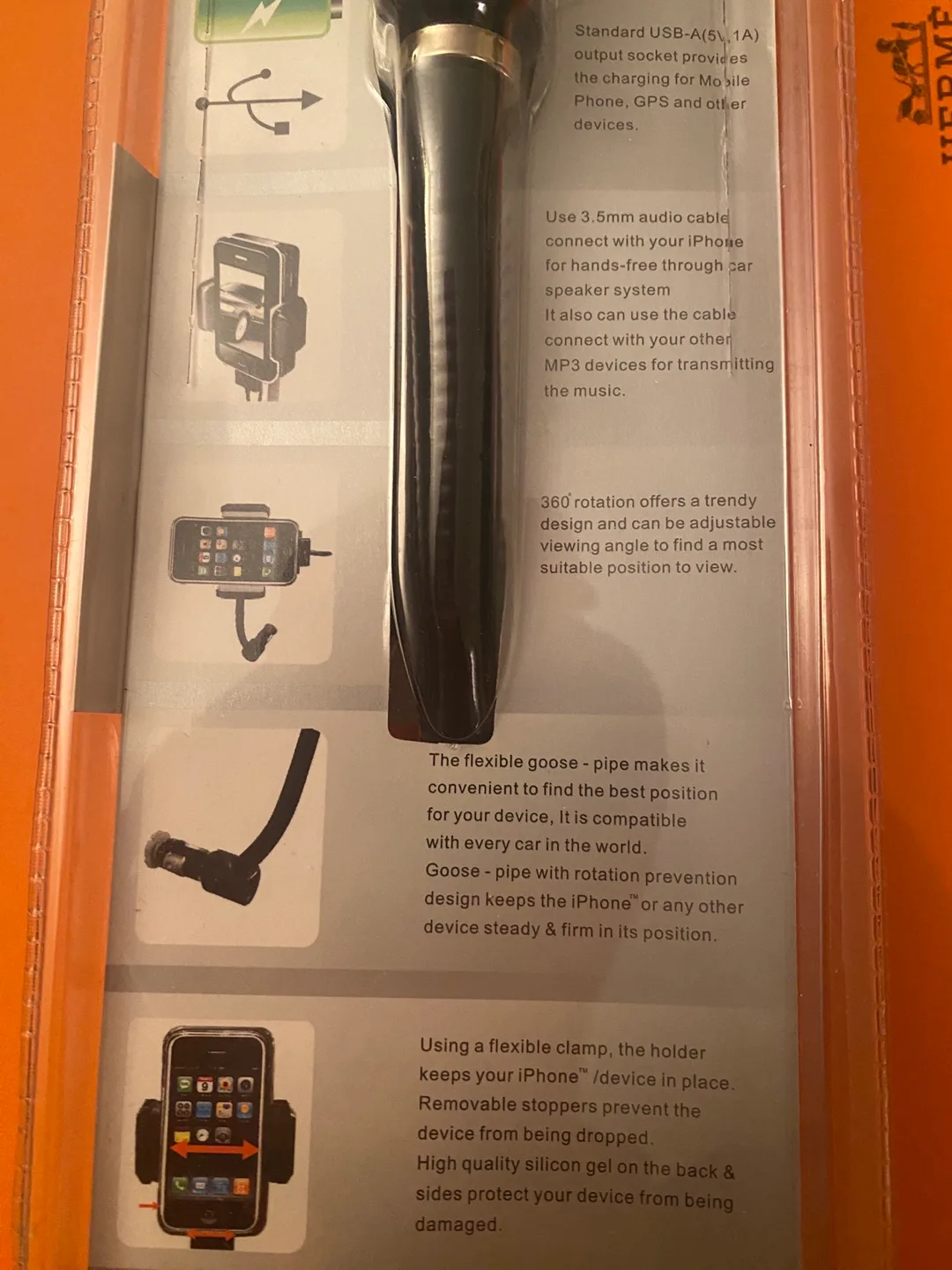 Rotation All Kit  (car  iPhone iPod holder) image indicator(5)