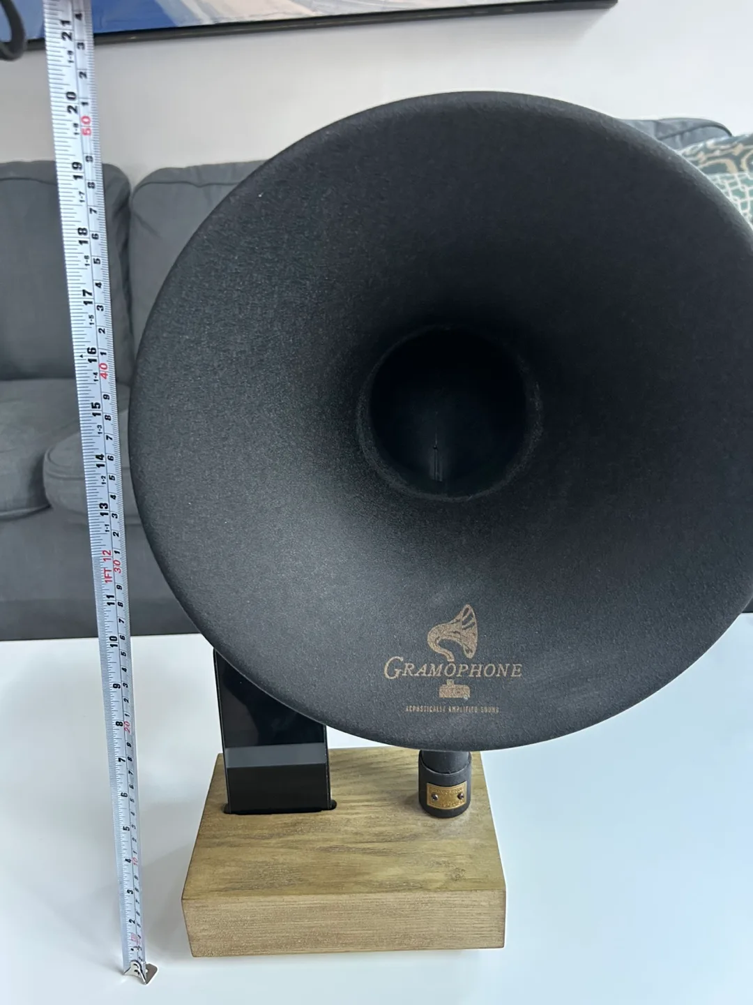 Restoration Hardware Gramophone Amplifier - Rare image indicator(8)