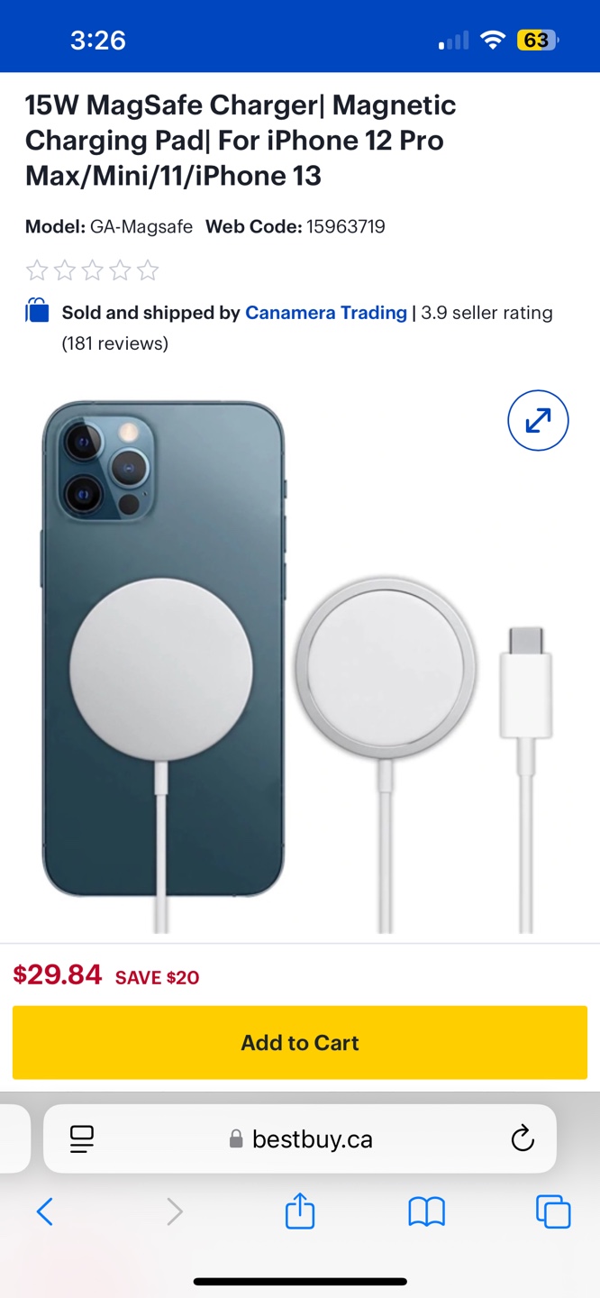 MagSafe phone charger - photo 3