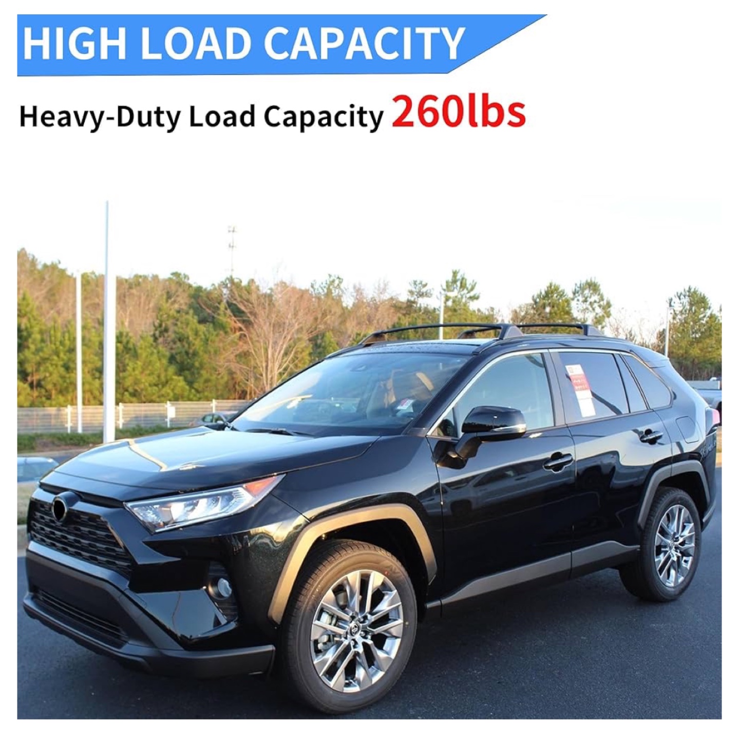 2019-2021 Toyota RAV4 Roof Rack Cross Bars - photo 3
