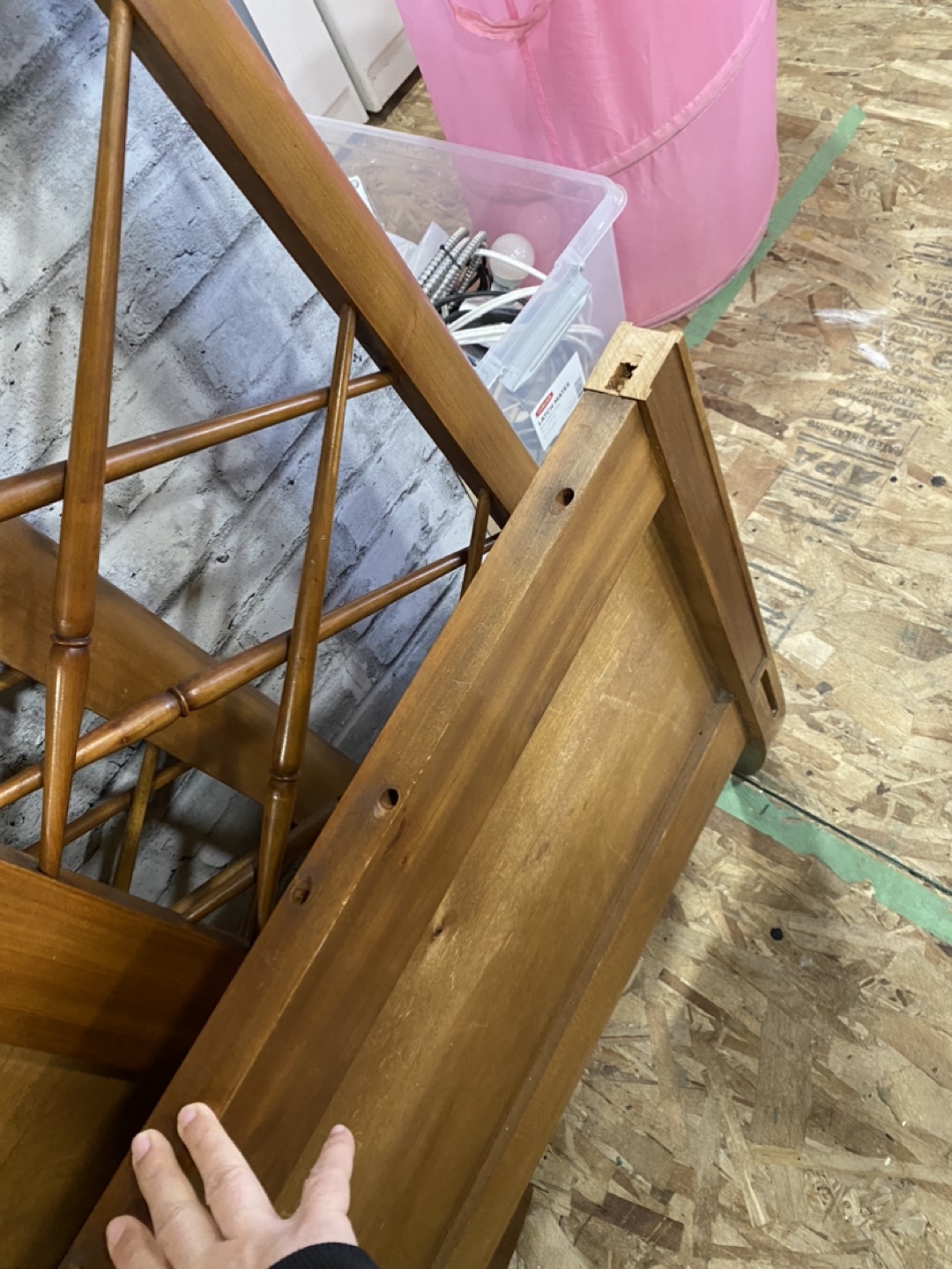 2 Twin Size Bed Frames and a Box Spring for each - photo 2