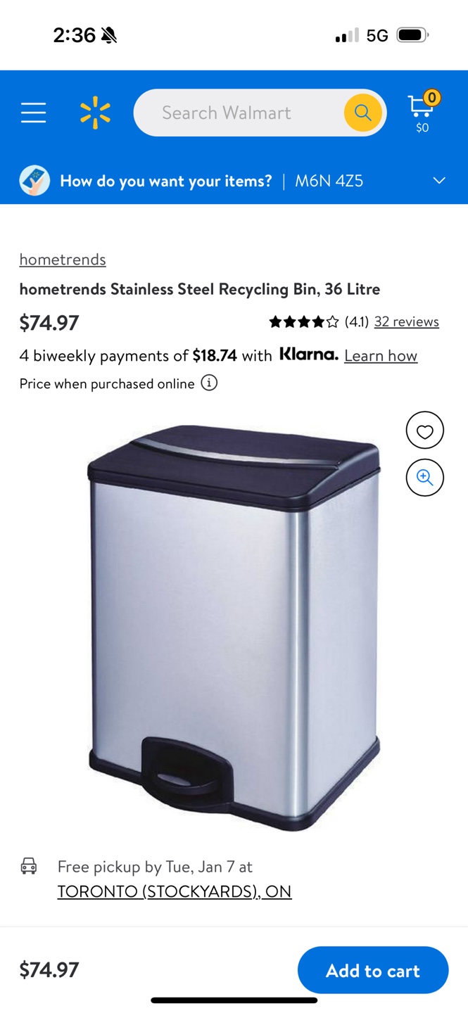 2 in 1 garbage and recycling can - photo 3