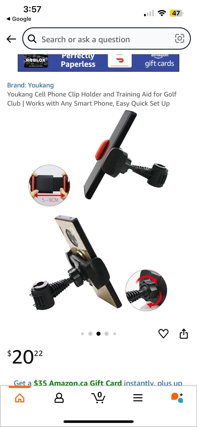 Cell Phone Clip Holder image indicator(7)