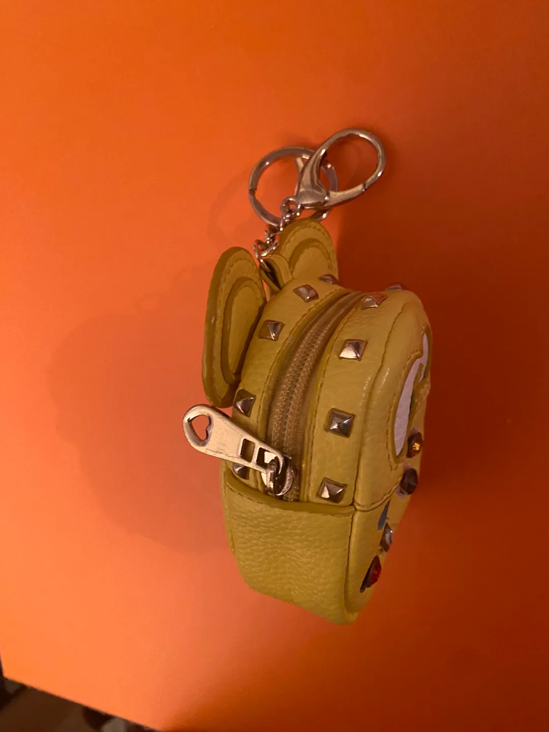 Yellow Mini Backpack Keychain image indicator(2)