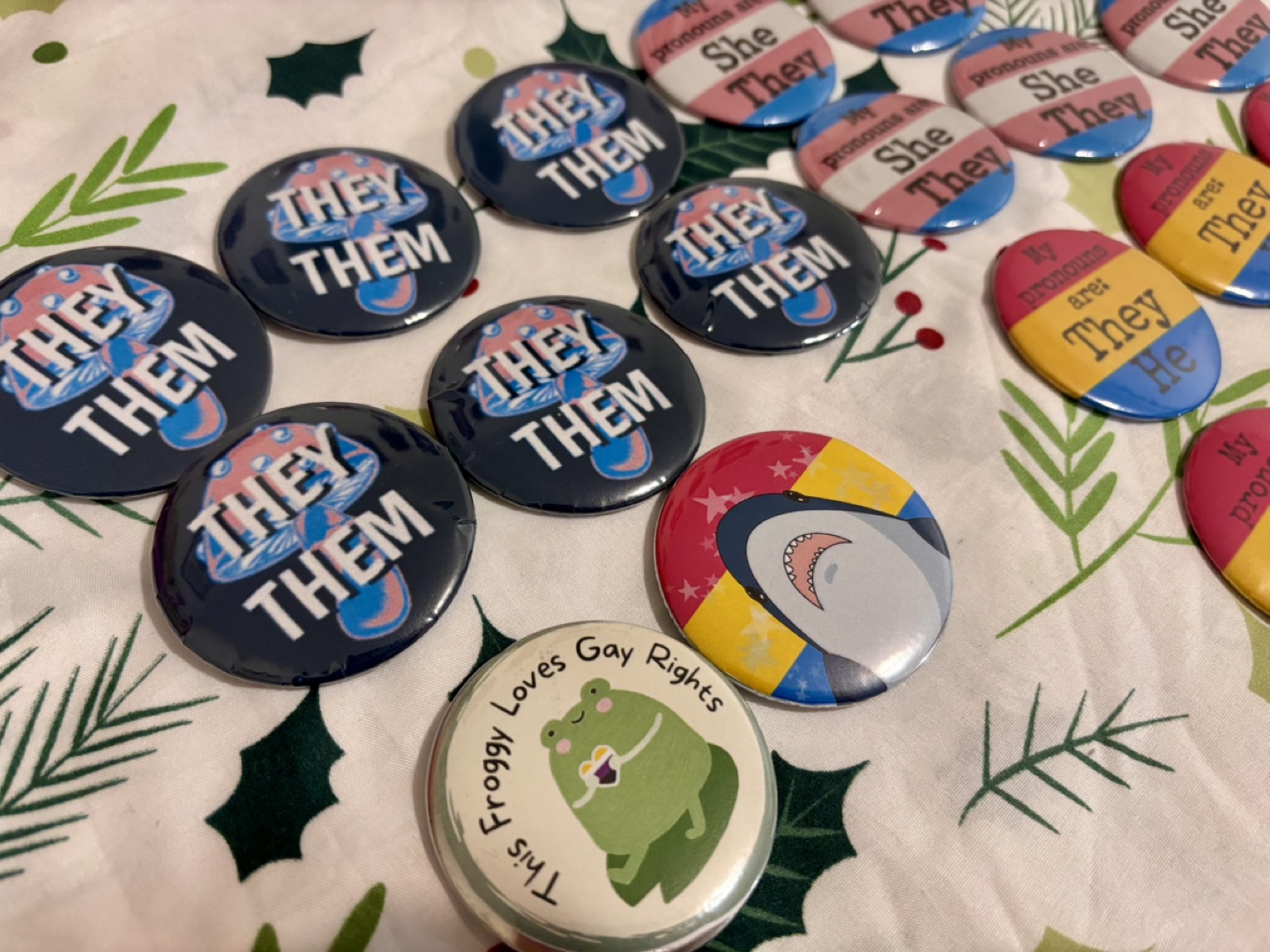 Pronoun Pins - photo 2
