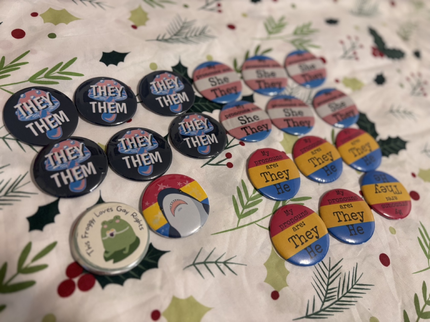 Pronoun Pins