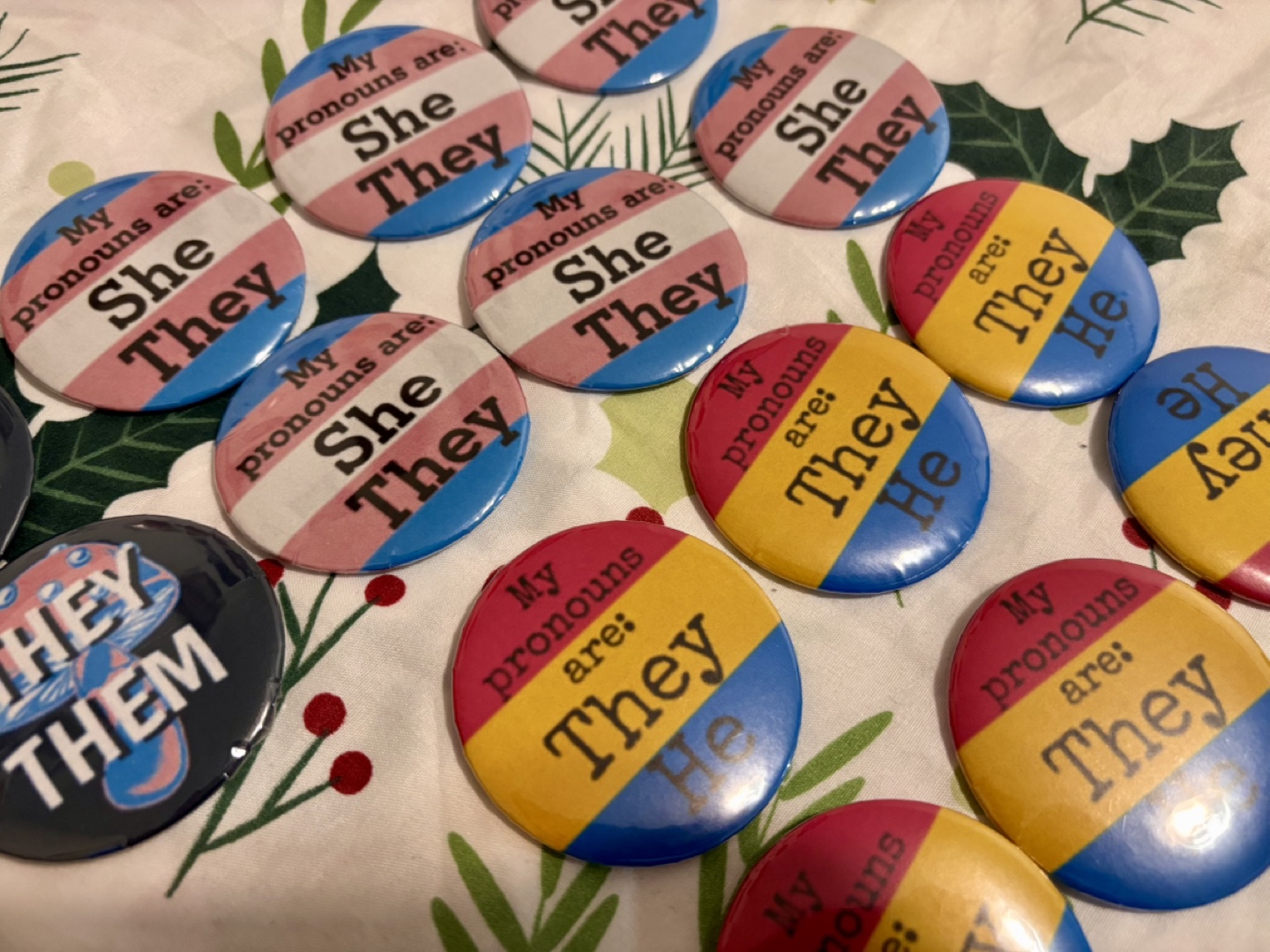 Pronoun Pins - photo 3
