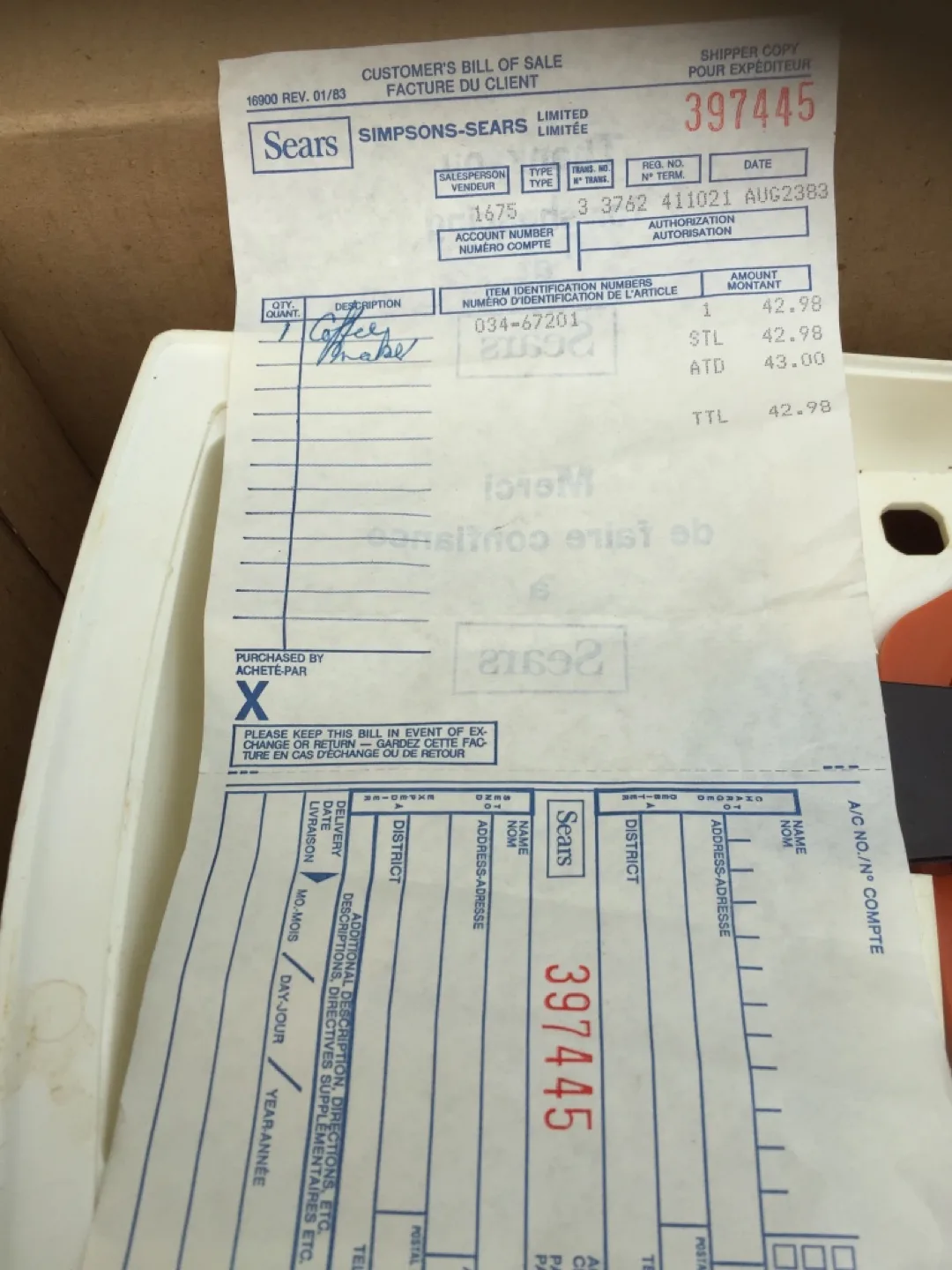 Kenmore 10 Cup Automatic Coffee Maker image indicator(2)