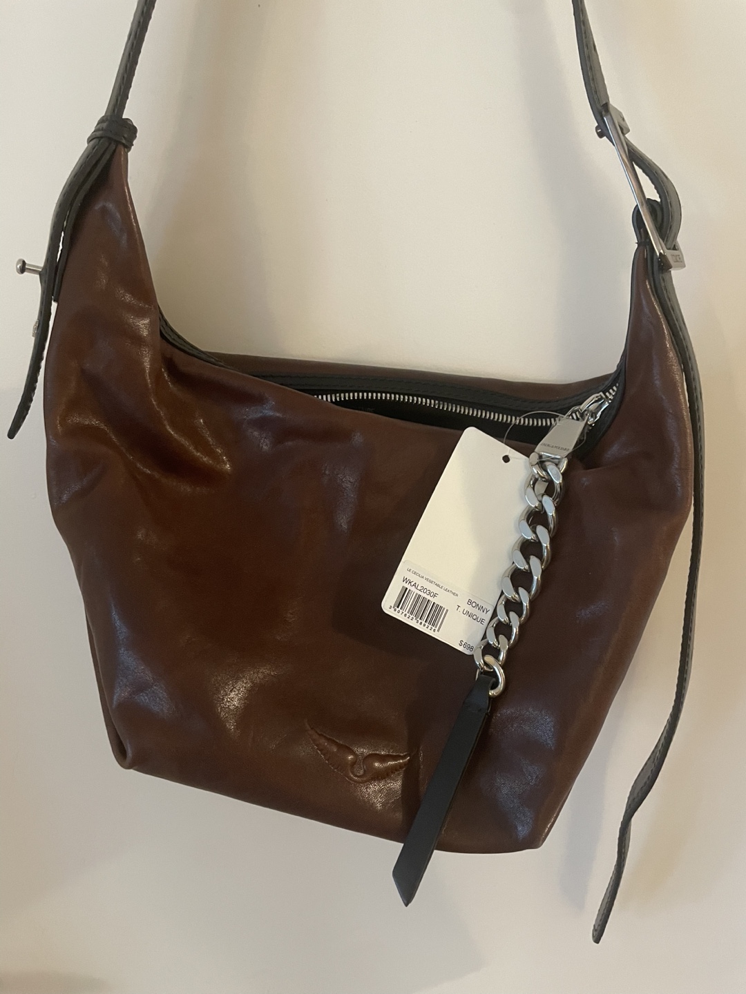 Zadig & Voltaire Bonny Designer Leather Bag - photo 2
