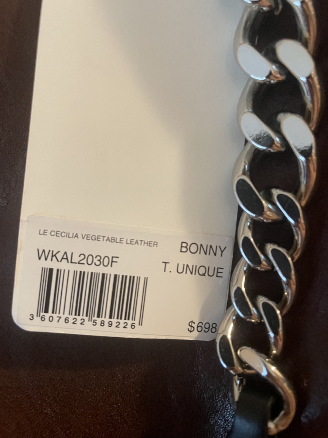 Zadig & Voltaire Bonny Designer Leather Bag - photo 4