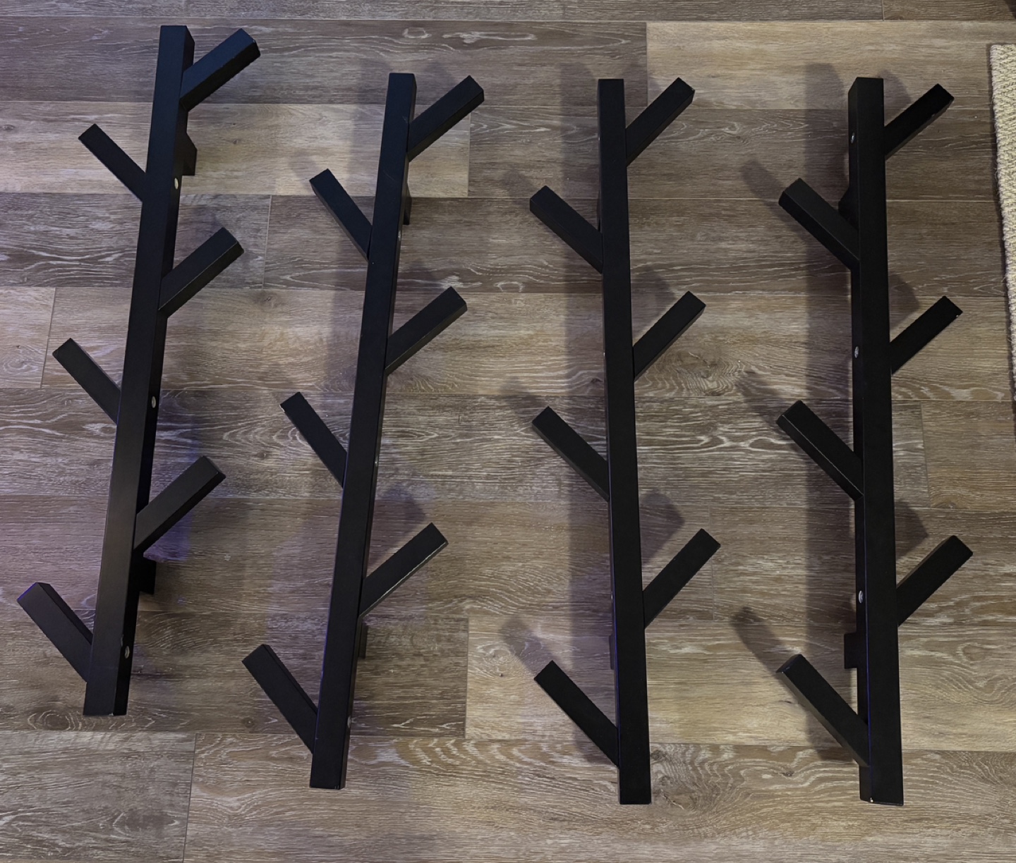 4 IKEA TJUSIG Hangers