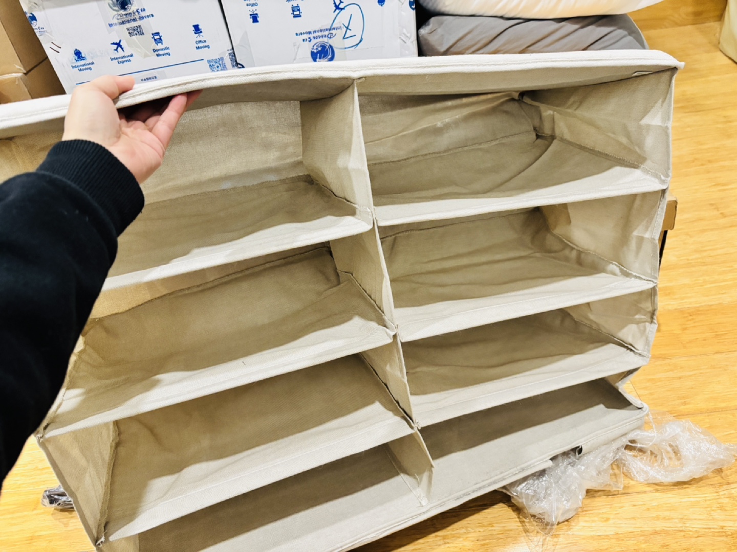 Fabric Storage Shelf shoes storage