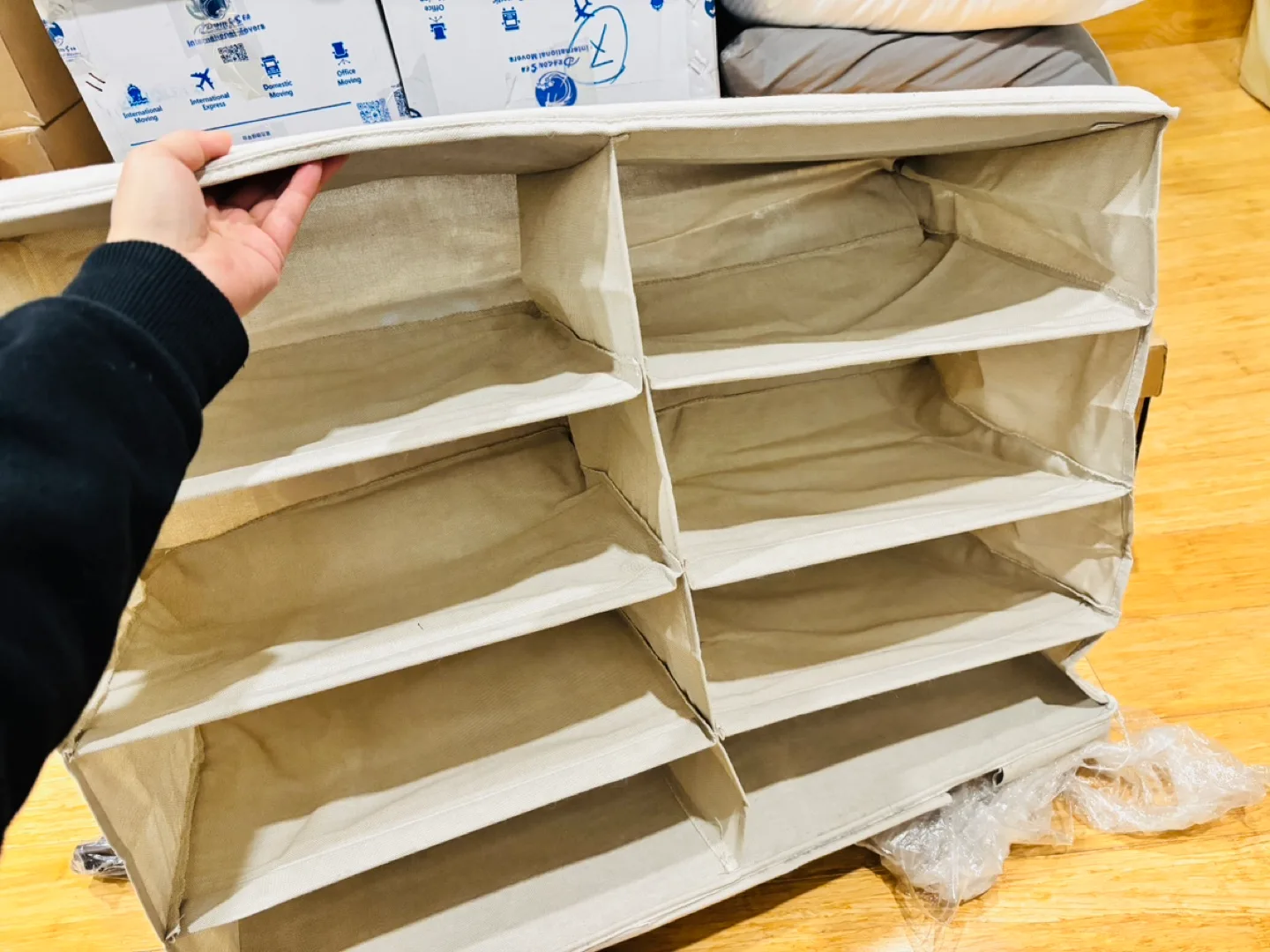 Fabric Storage Shelf shoes storage thumbnail