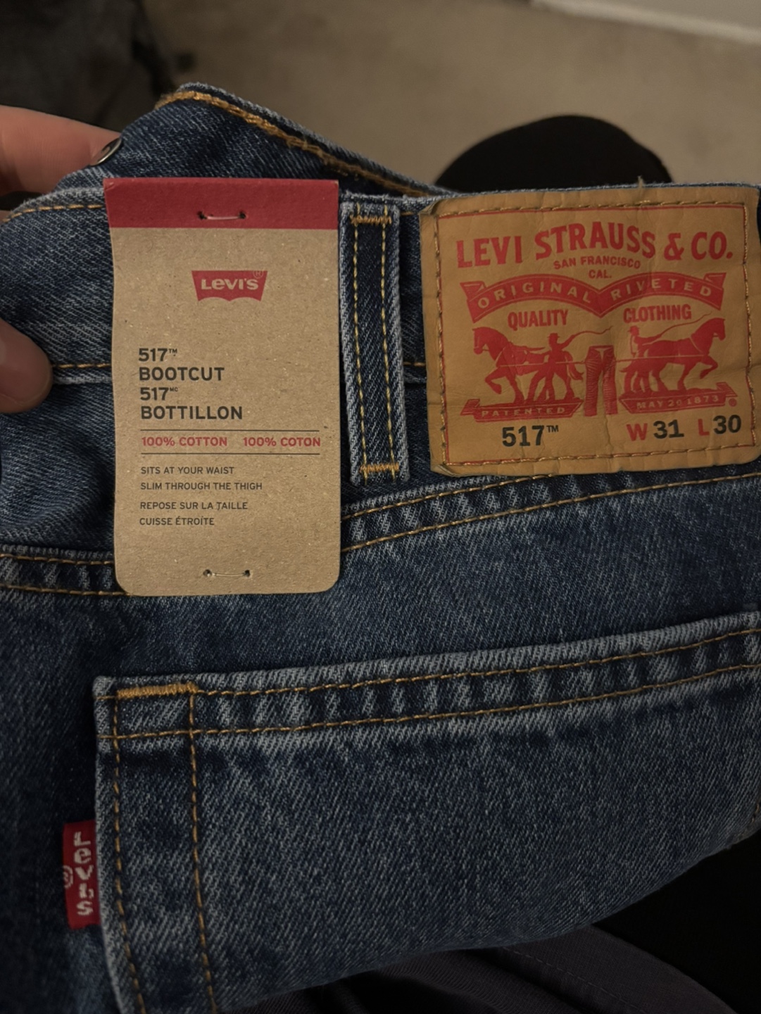 Brand New Levi's 517™ Bootcut Jeans W31 L30 - photo 2