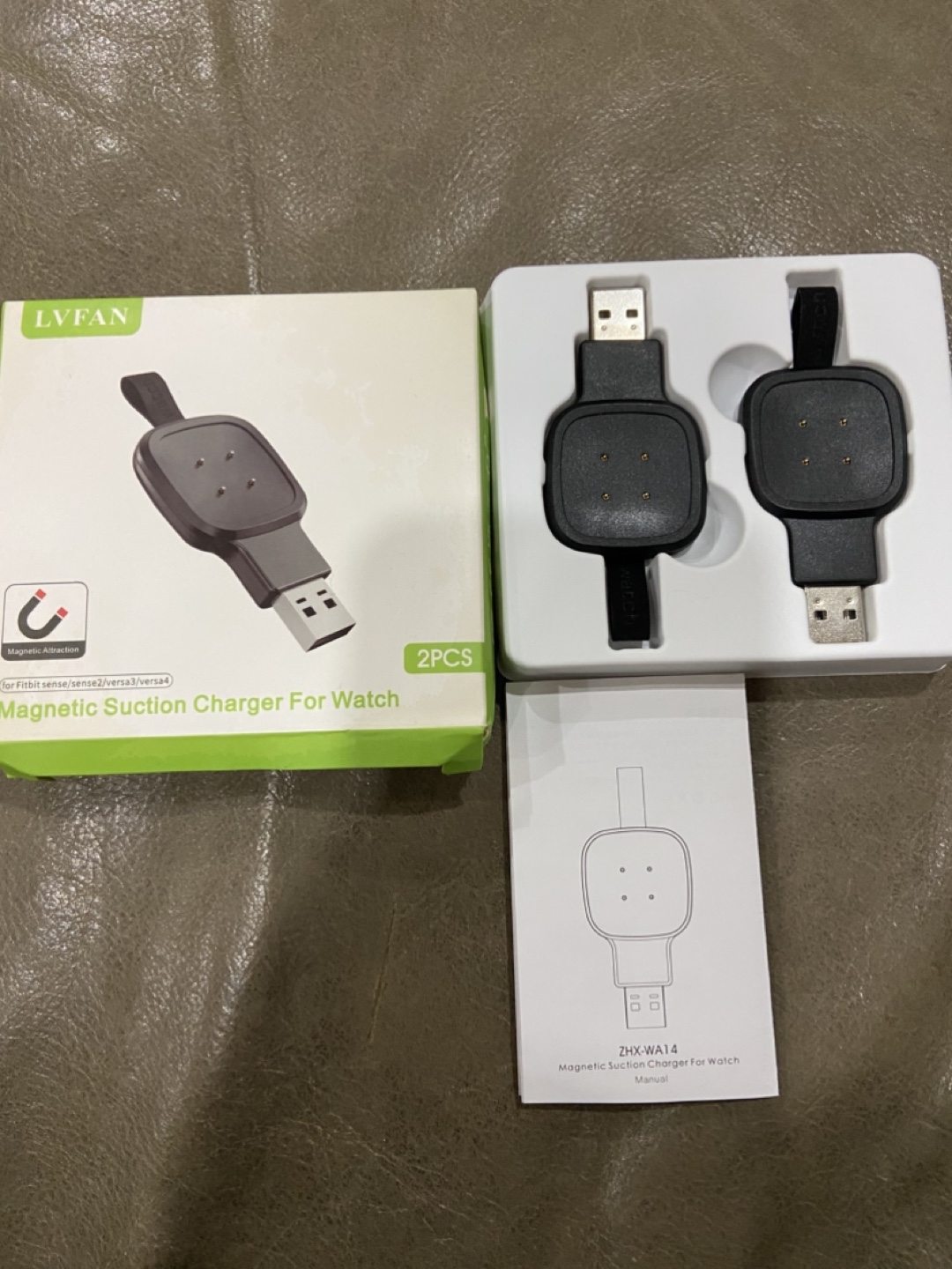 LVFAN Magnetic Suction Charger for Watch - 2 Pack - photo 2