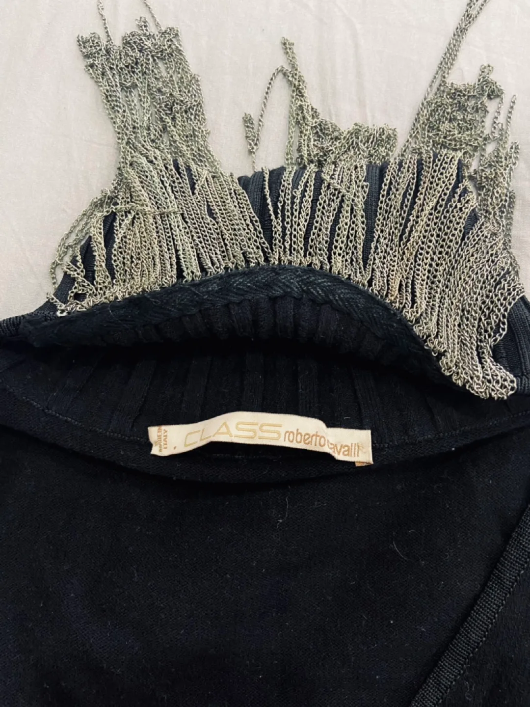 Class Roberto Cavalli Black Turtleneck Sweater image indicator(6)