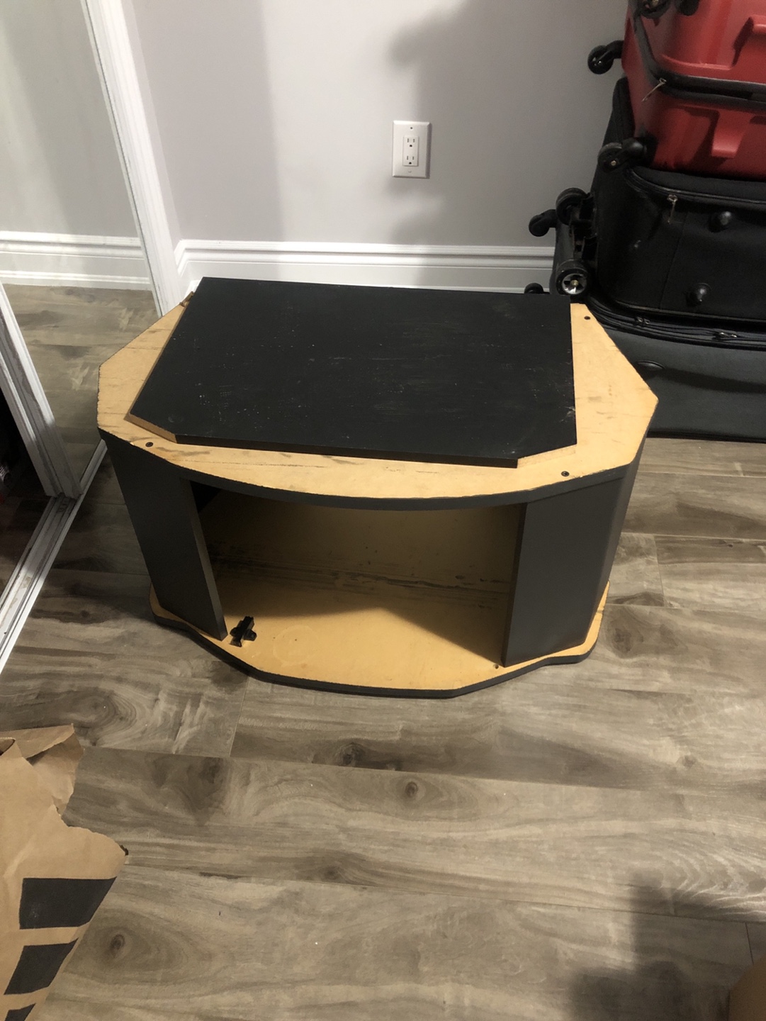 Used TV Stand - wood - photo 3